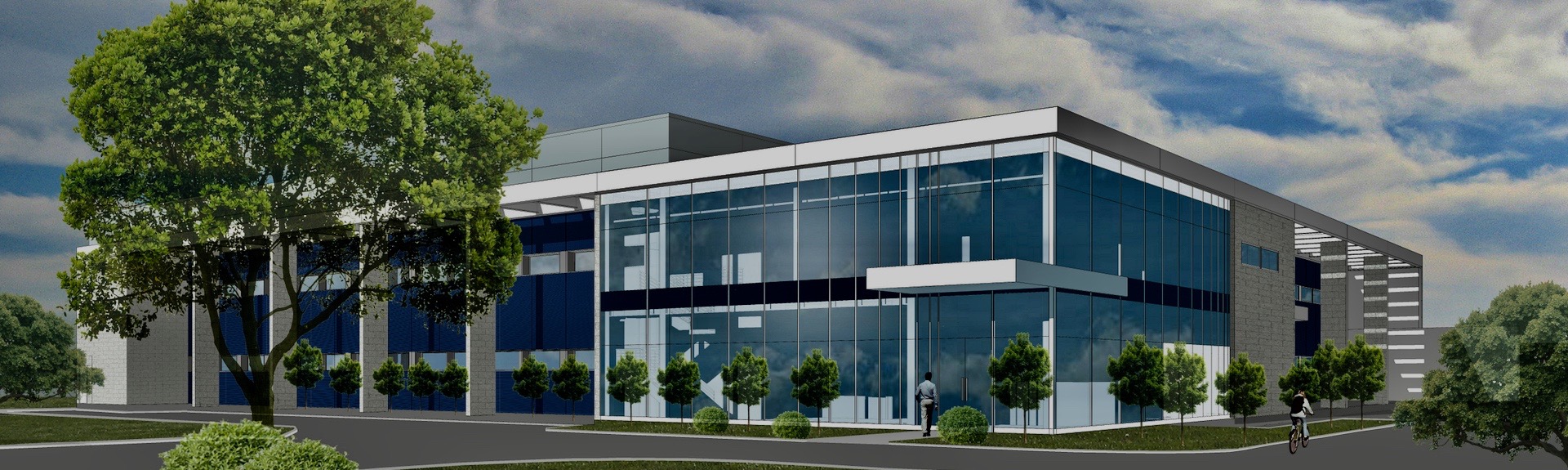 Maquette de la nouvelle usine du Centre international de développement pharmaceutique, Saint-Hyacinthe, Québec